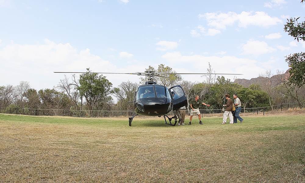 Helicopter Botswana