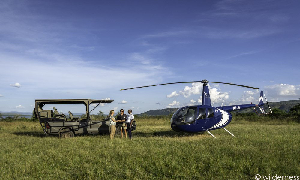 Helicopter Rwanda