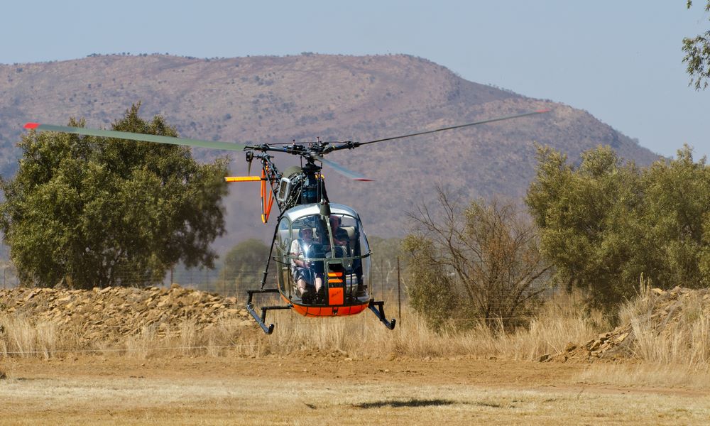 Helicopter Zambia